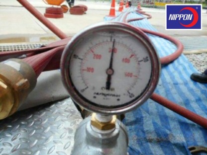 ทำ HYDROSTATIC TEST
